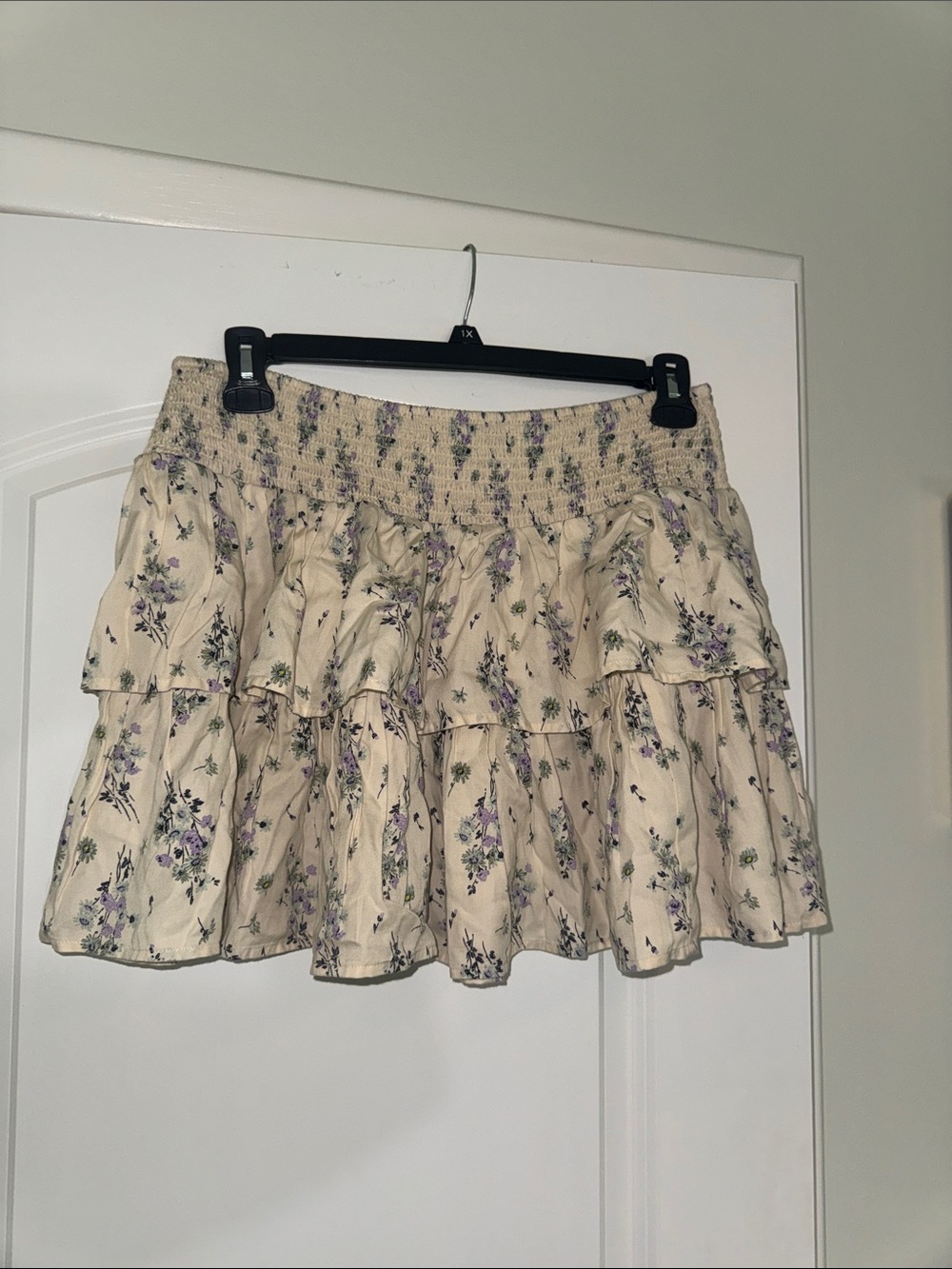 Aerie floral miniskirt